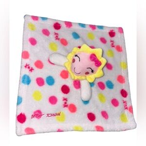 Betsey Johnson Baby Lovey Security Blanket Polka Dot Plush Toy